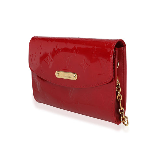 Louis Vuitton Louis Vuitton Pomme DAmour Monogram Vernis Bel Air Pochette
