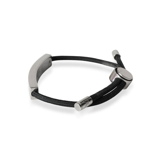 Louis Vuitton Louis Vuitton Space Bracelet on Black Cord