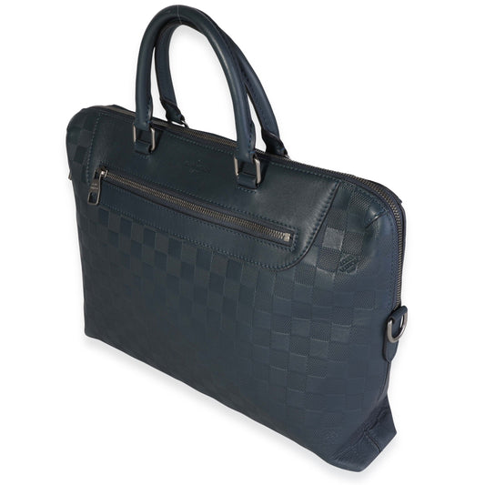 Louis Vuitton LV Cobalt Damier Infini Porte-Documents Jour