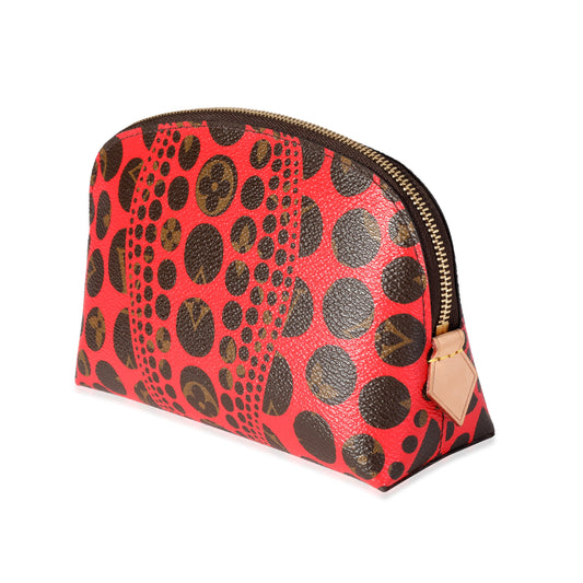 Louis Vuitton Louis Vuitton x Yayoi Kusama Red Infinity Dots Monogram Canvas Cosmetic Pouch
