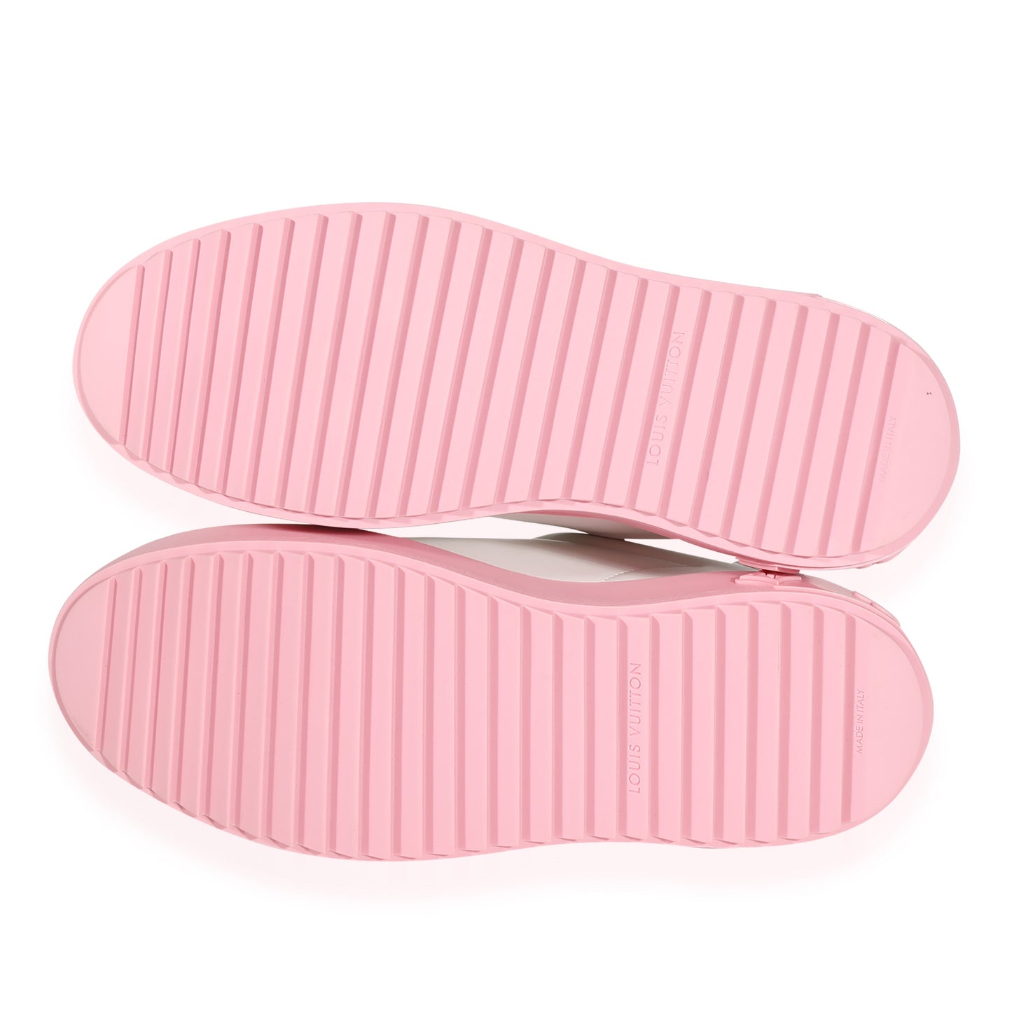 Louis Vuitton Louis Vuitton - Louis Vuitton Time Out Logo Print - White Pink (37 EUR)