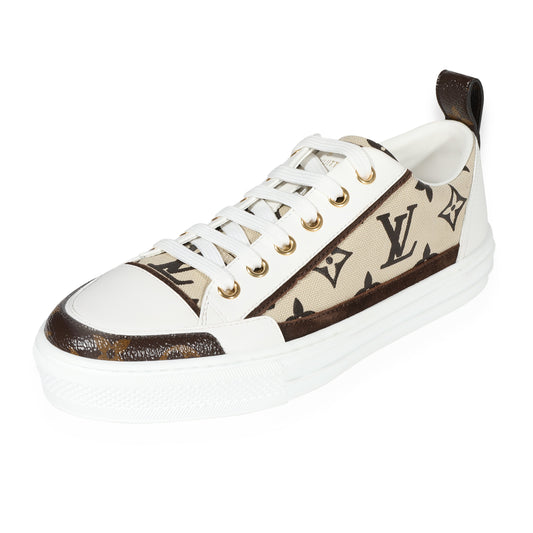 Louis Vuitton Louis Vuitton Stellar Sneaker Beige Monogram