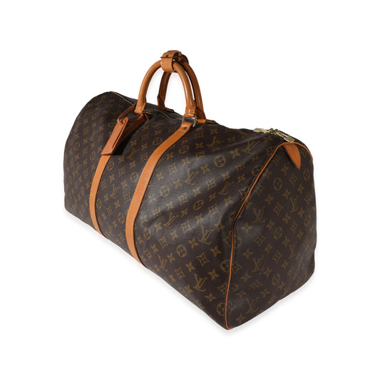 Louis Vuitton Louis Vuitton Vintage Monogram Canvas Keepall 55