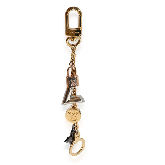 Louis Vuitton Louis Vuitton Tricolor Metal Lock Me Bag Charm