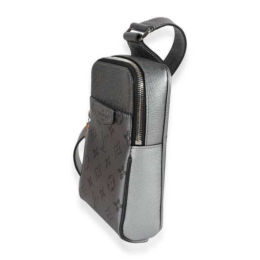 Louis Vuitton Louis Vuitton Silver Taigarama Outdoor Sling Bag