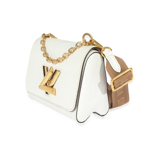 Louis Vuitton Louis Vuitton White Epi Twist PM