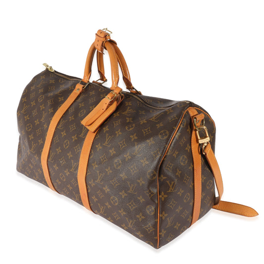 Louis Vuitton Louis Vuitton Vintage Monogram Canvas Keepall Bandoulière 50