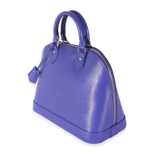 Louis Vuitton Louis Vuitton Purple Figue Epi Alma PM