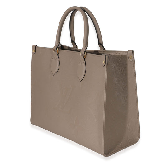 Louis Vuitton Louis Vuitton Turtledove Monogram Empreinte Onthego MM