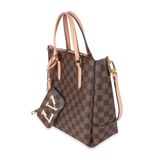 Louis Vuitton Louis Vuitton Venus Pink Damier Ebene Canvas Belmont PM