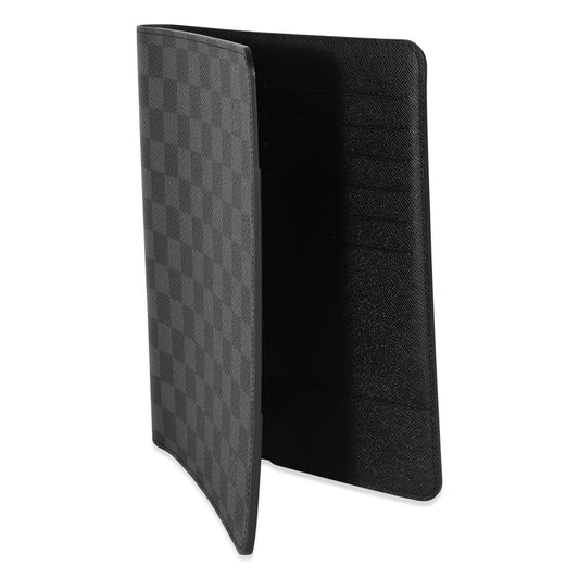 Louis Vuitton Louis Vuitton Damier Graphite Canvas Desk Agenda Cover