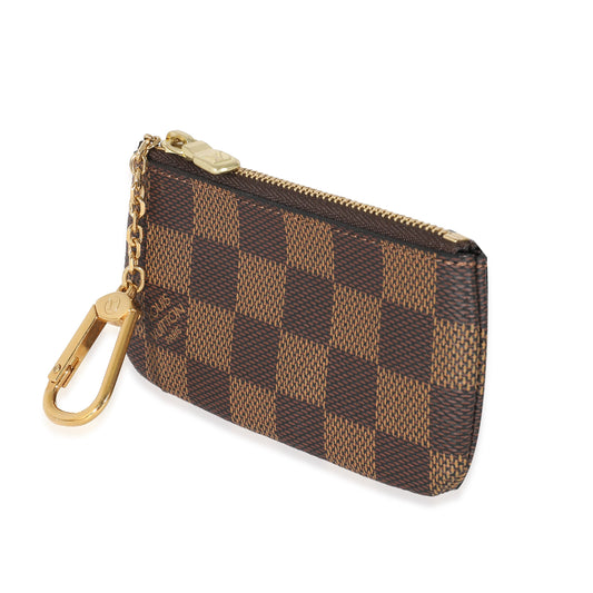 Louis Vuitton Louis Vuitton Damier Ebene Canvas Key Pouch