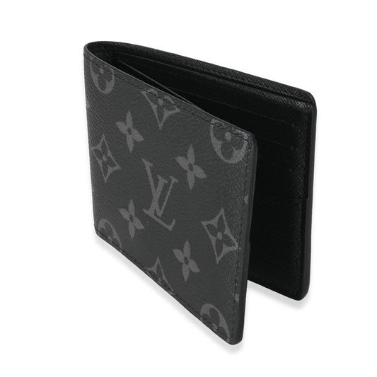 Louis Vuitton Louis Vuitton Monogram Eclipse Canvas Slender Wallet