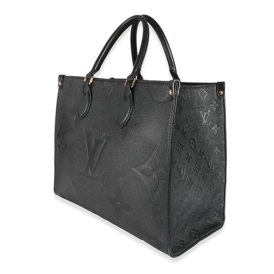 Louis Vuitton Black Empreinte Onthego MM