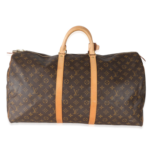 Louis Vuitton Monogram Canvas Keepall 50