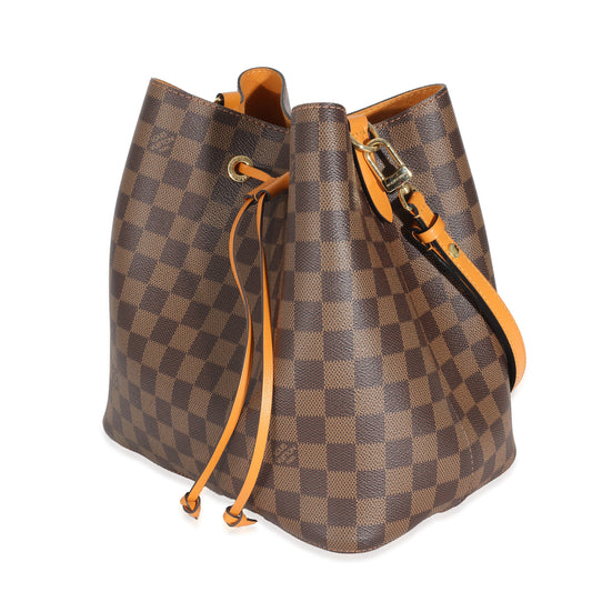 Louis Vuitton Louis Vuitton Safran Damier Ebene Canvas NéoNoé