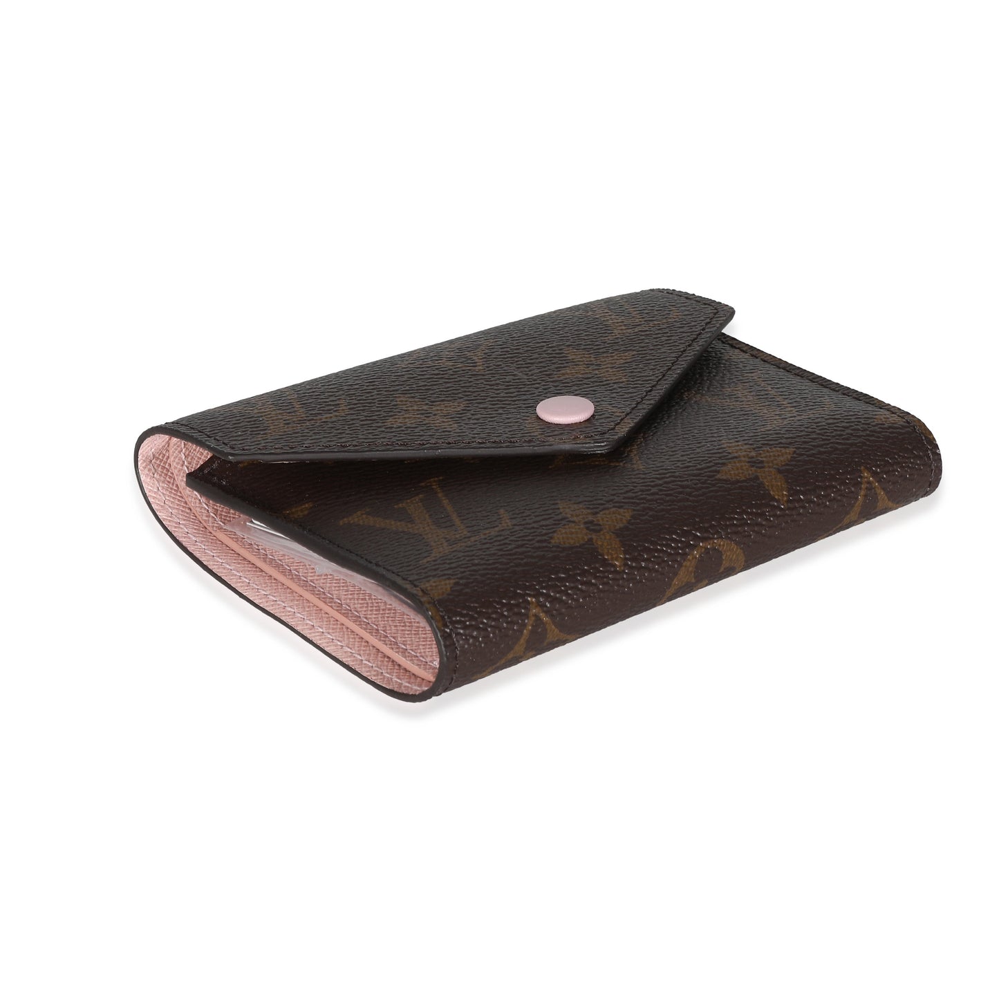 Louis Vuitton Louis Vuitton Rose Ballerine Monogram Canvas Victorine Wallet