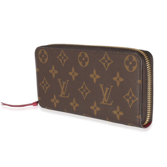 Louis Vuitton Monogram Canvas Clemence Wallet