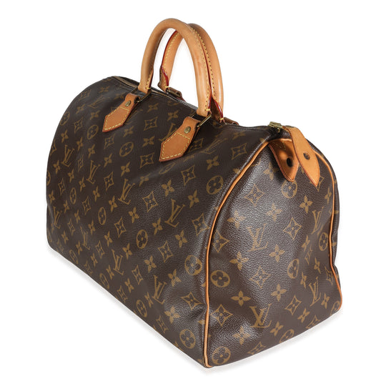 Louis Vuitton Monogram Canvas Speedy 35