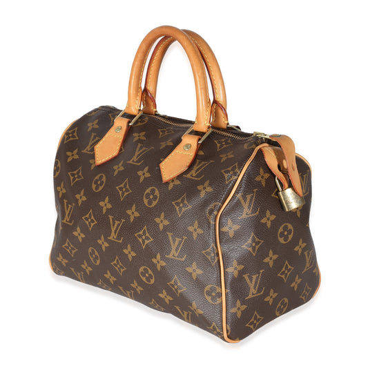 Louis Vuitton Monogram Canvas Speedy 25