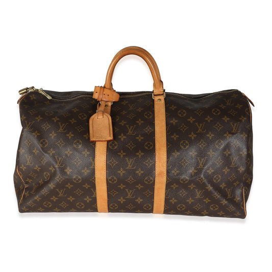 Louis Vuitton Monogram Canvas Keepall 55