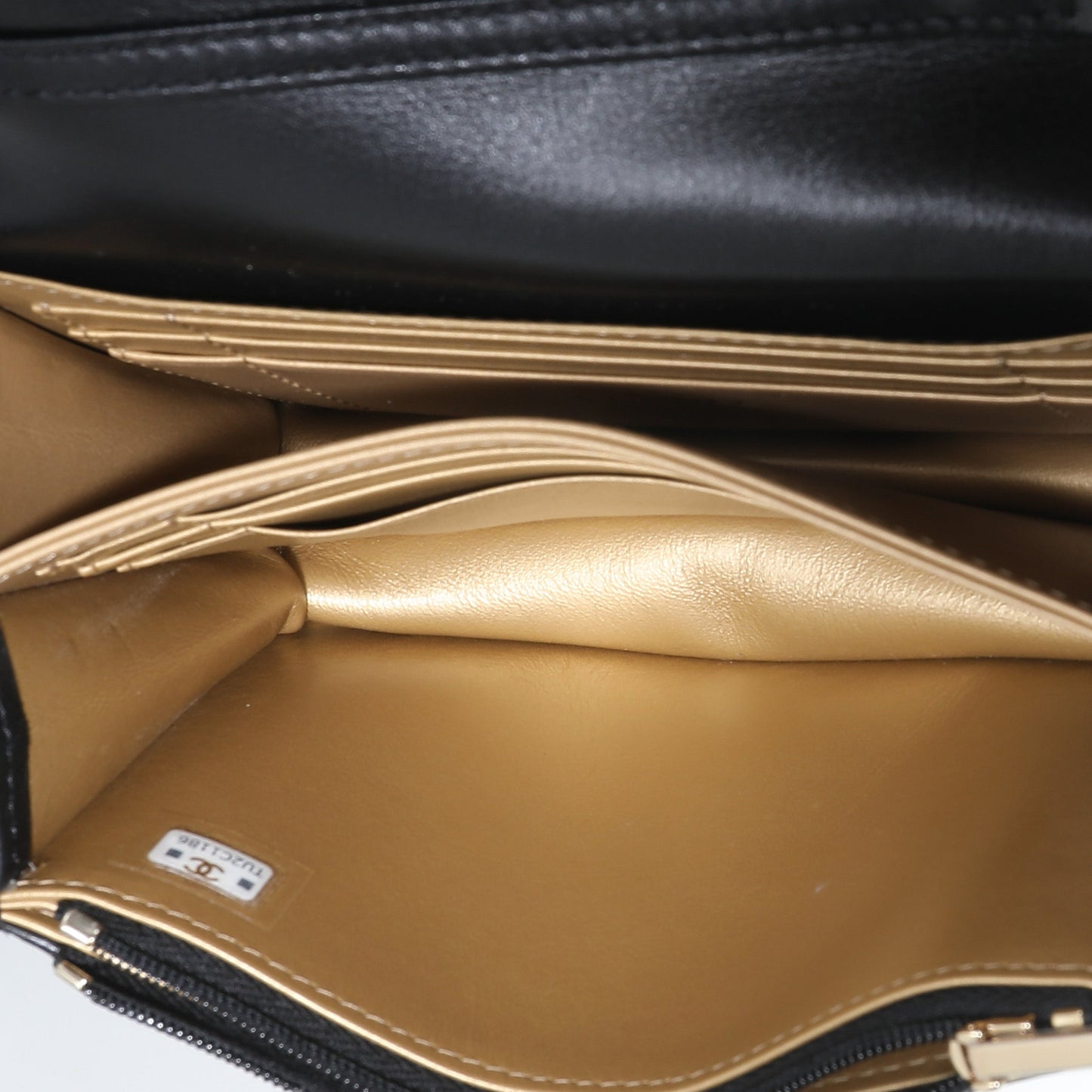 Chanel Black Quilted Calfskin Strass Mini Flap Bag