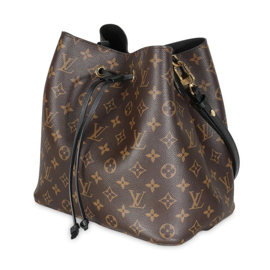 Louis Vuitton Black Monogram Canvas NeoNoe MM
