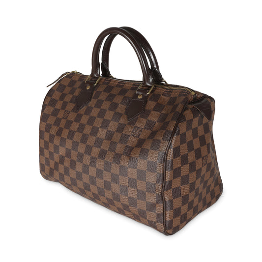 Louis Vuitton Damier Ebene Canvas Speedy 30