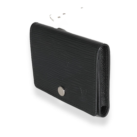 Louis Vuitton Black Epi Business Card Holder