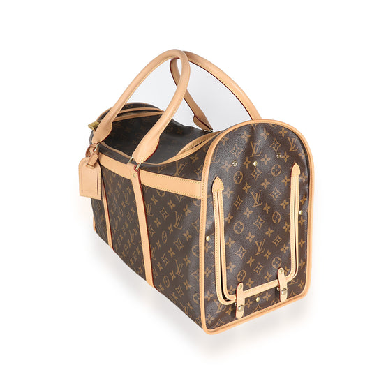 Louis Vuitton Monogram Canvas Sac Chien 50 Pet Carrier