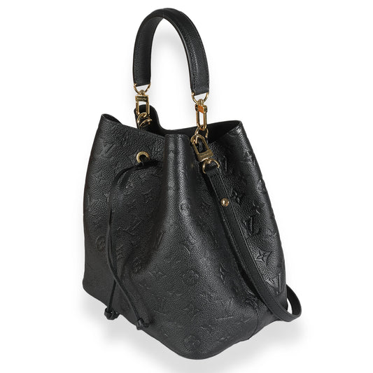 Louis Vuitton Black Monogram Empreinte NeoNoe MM