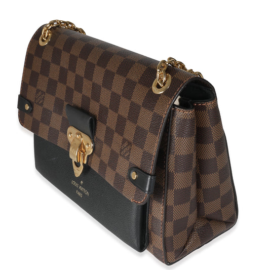 Louis Vuitton Black Damier Ebene Canvas Vavin PM