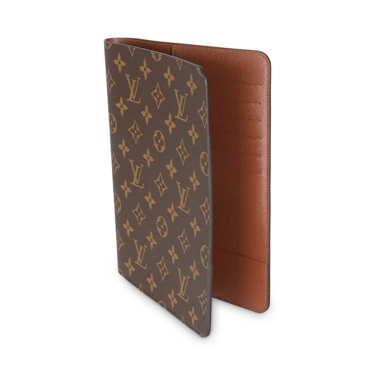 Louis Vuitton Monogram Canvas Desk Agenda Cover