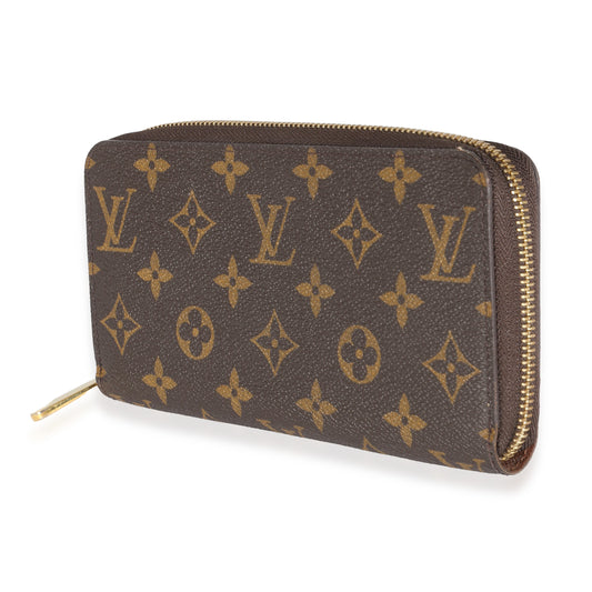 Louis Vuitton Monogram Canvas Zippy Wallet