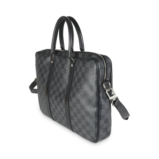 Louis Vuitton Damier Graphite Canvas Porte Documents Voyage PM