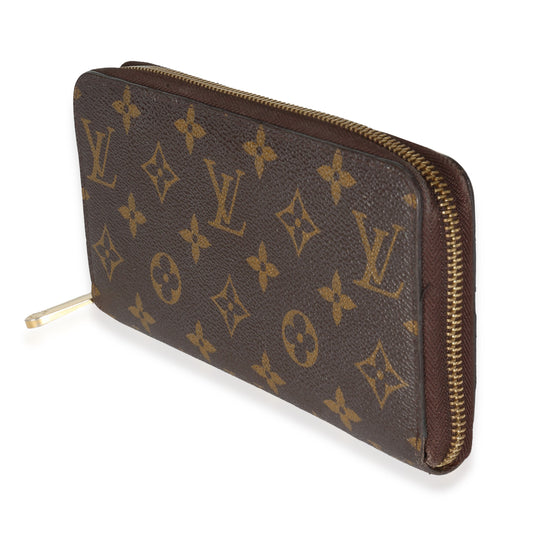 Louis Vuitton Monogram Canvas Zippy Wallet