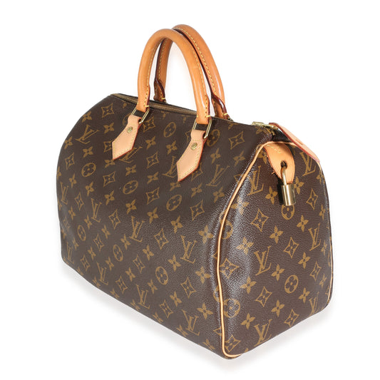 Louis Vuitton Monogram Canvas Speedy 30