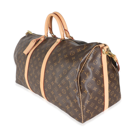 Louis Vuitton Monogram Canvas Keepall Bandouliere 55