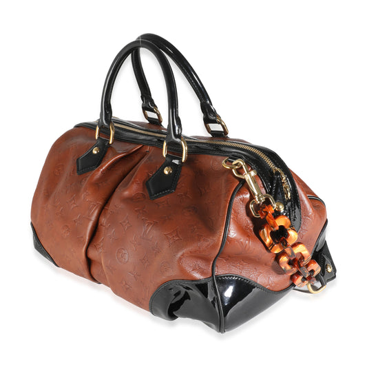 Louis Vuitton Fauve Cuir Embossed Monogram Stephen Bag