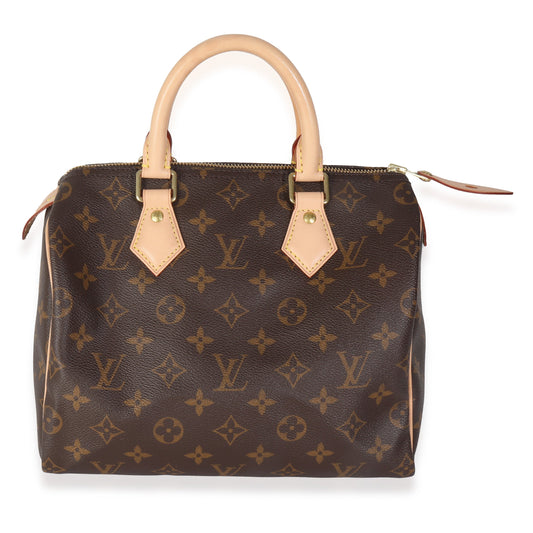 Louis Vuitton Monogram Canvas Speedy 25