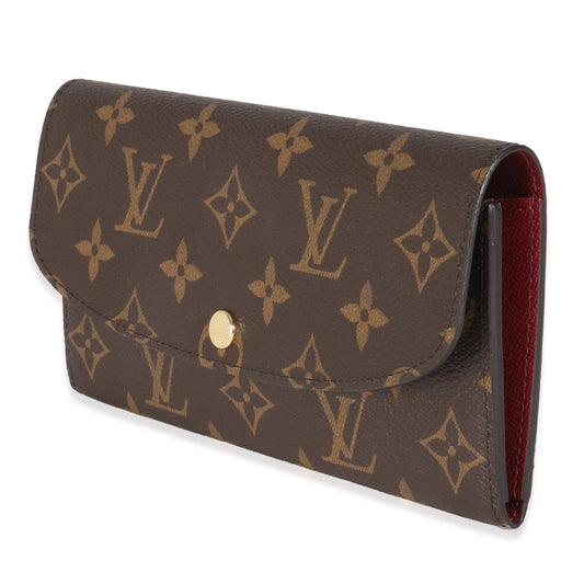 Louis Vuitton Fuchsia Monogram Canvas Emilie Wallet