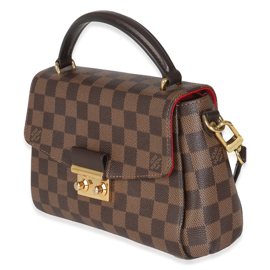 Louis Vuitton Damier Ebene Canvas Croisette