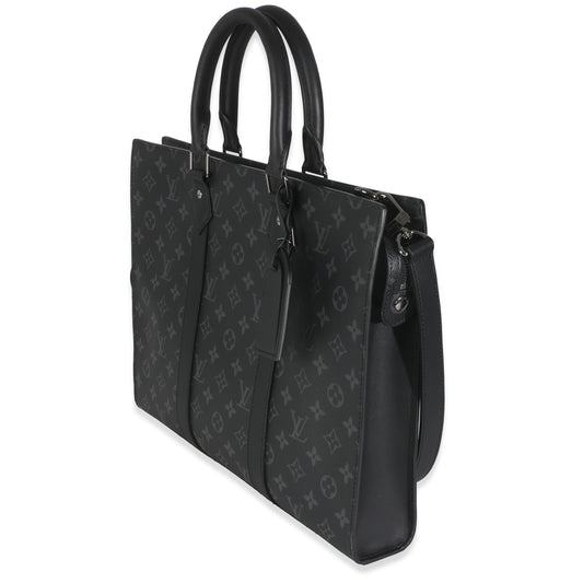Louis Vuitton Monogram Eclipse Canvas Sac Plat Horizontal Zippe