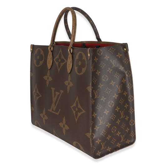 Louis Vuitton Monogram Reverse Canvas Onthego GM