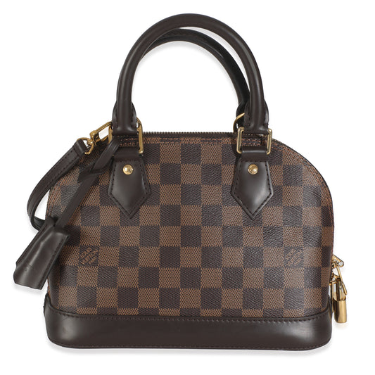 Louis Vuitton Damier Ebene Canvas Alma BB