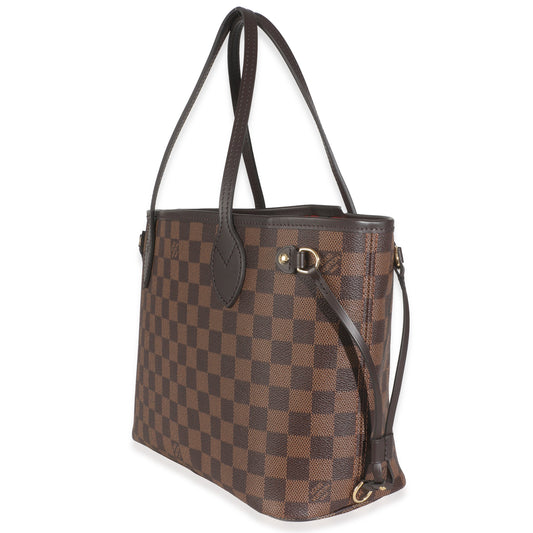 Louis Vuitton Damier Ebene Canvas Neverfull PM
