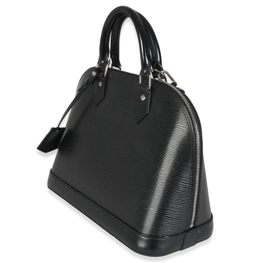 Louis Vuitton Black Epi Alma PM