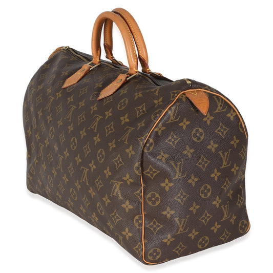 Louis Vuitton Monogram Canvas Speedy 40