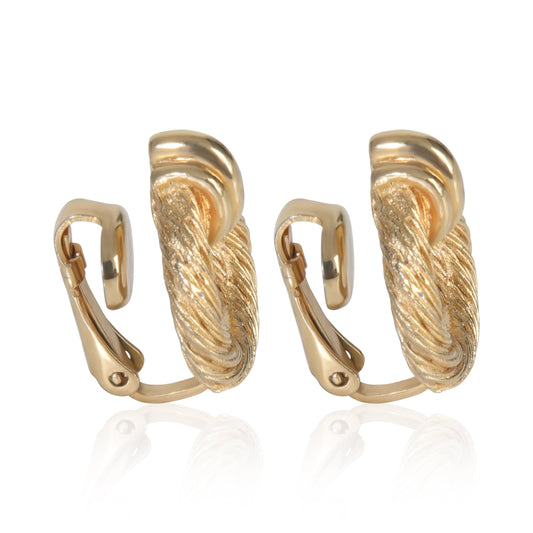 Dior Gold-Plated Earrings