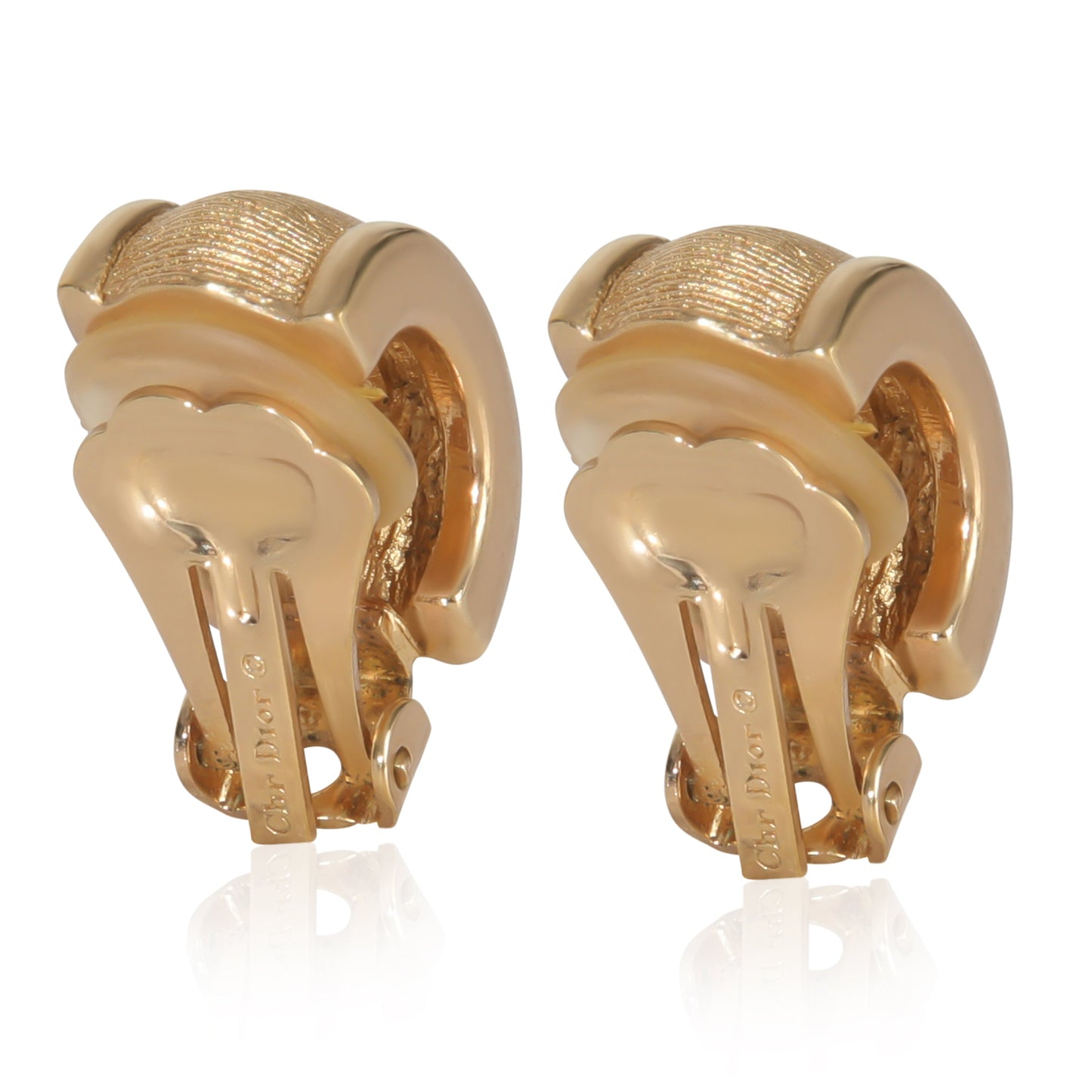 Dior Gold-Plated Earrings